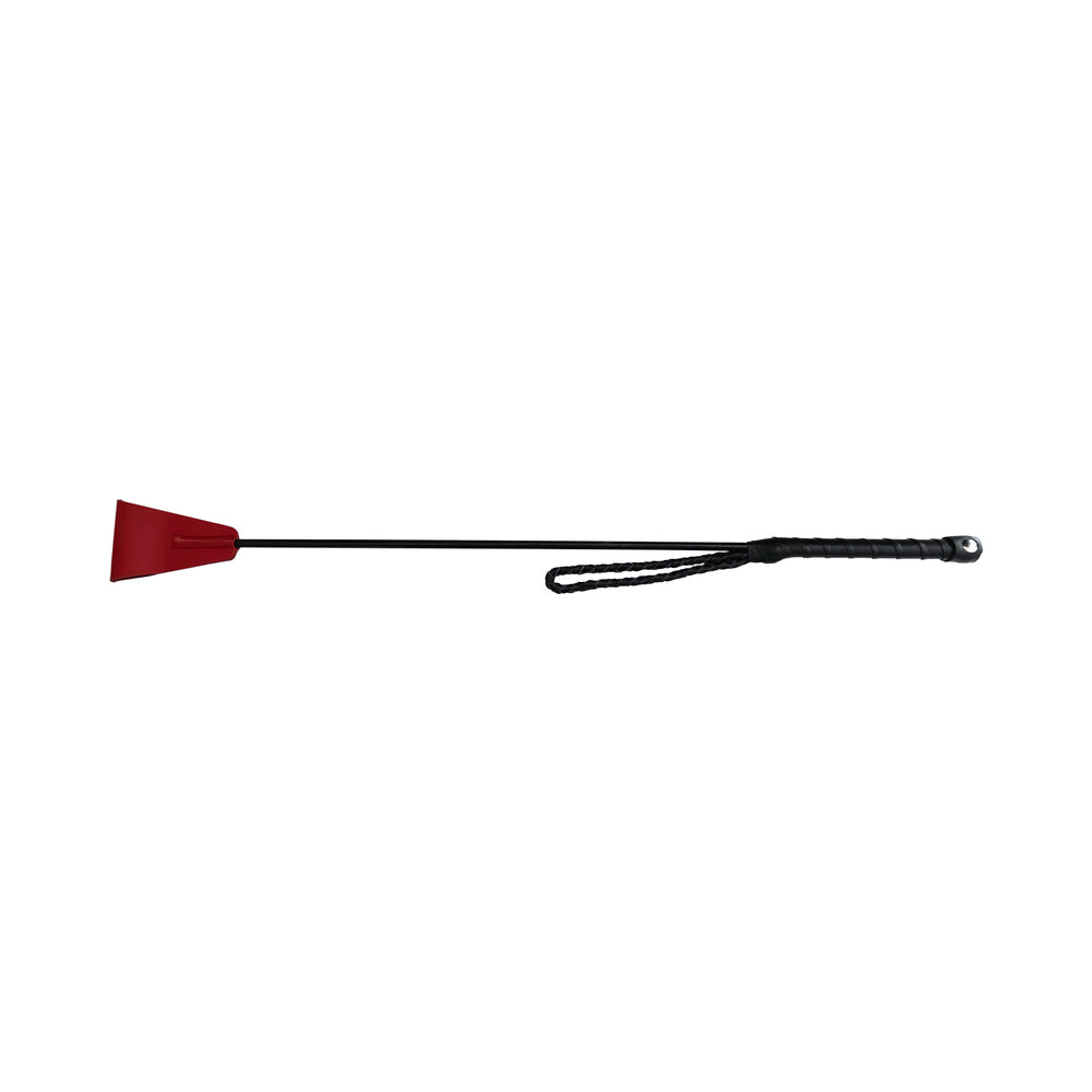 ROUGE GARMENTS - ROUGE FETISH PLAY VEGAN RIDING CROP RED