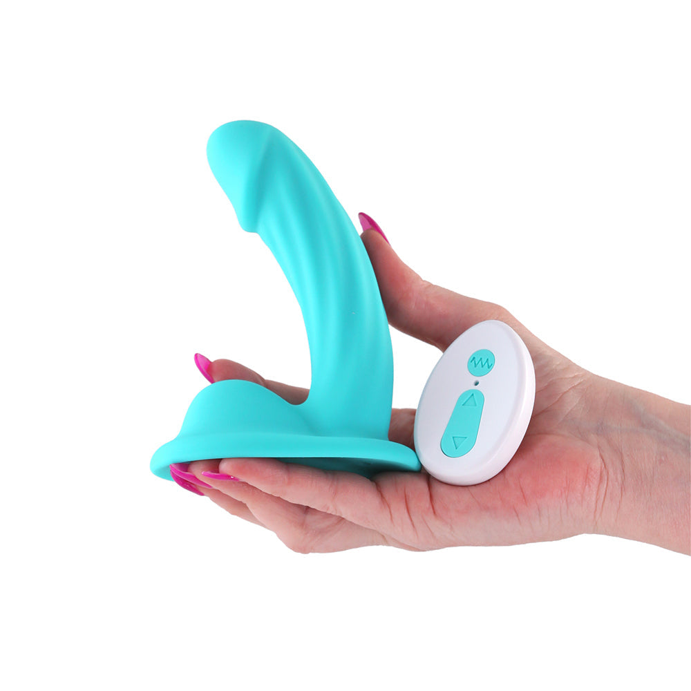 NS NOVELTIES - COLOURS CURVE VIBRATING 5 IN. DILDO