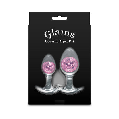 COSMIC GLAMS 2-PIECE PLUG KIT PINK
