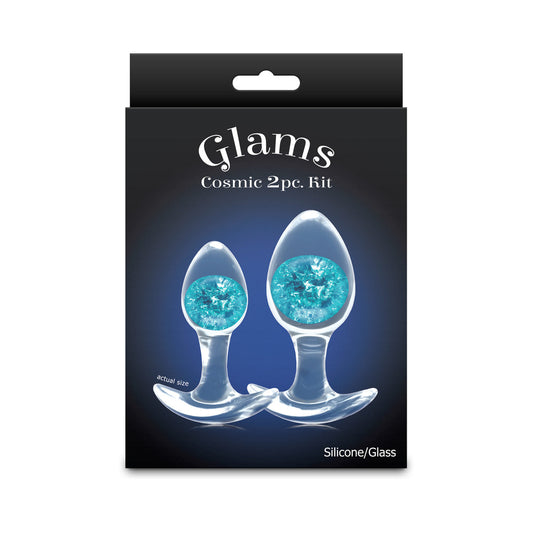 NS NOVELTIES - COSMIC GLAMS 2 PIECE PLUG KIT