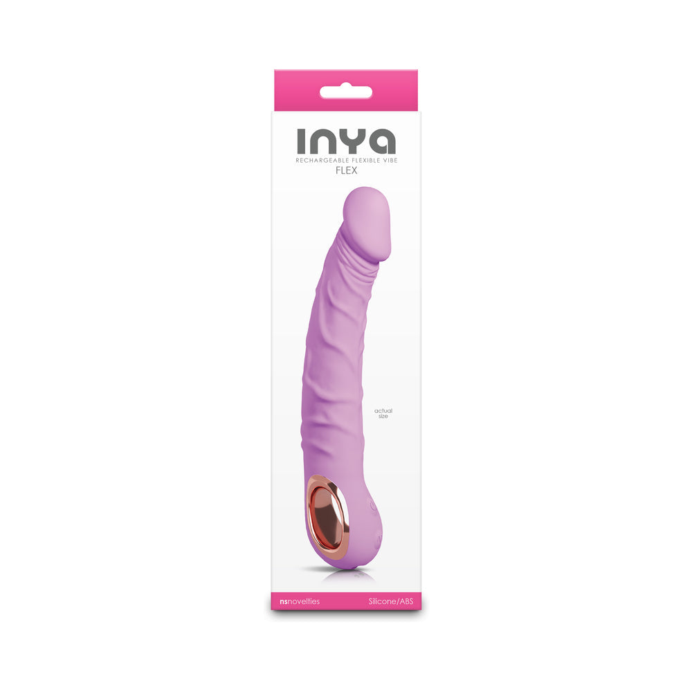 NS NOVELTIES - INYA FLEX VIBRATOR BUBBLEGUM