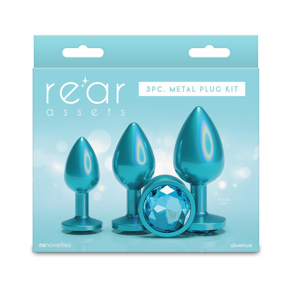 NS NOVELTIES - REAR ASSETS TRAINER PLUG KIT IRIDESCENT TEAL/TEAL