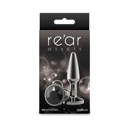 REAR ASSETS TAPERED PLUG GUNMETAL/BLACK SMALL