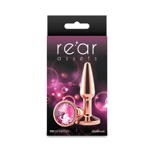 REAR ASSETS TAPERED PLUG ROSE GOLD/PINK SMALL
