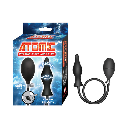 NASSTOYS - TAPÓN INFLABLE ATÓMICO PARA PRINCIPIANTES NEGRO