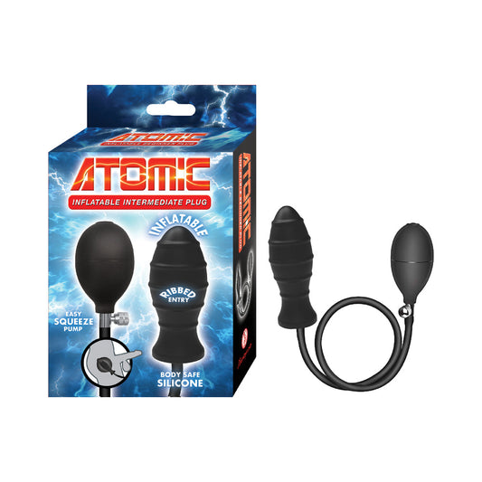 NASSTOYS - ATOMIC INFLATABLE INTERMEDIATE PLUG BLACK