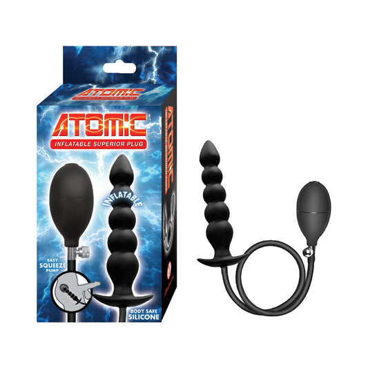 NASSTOYS - TAPÓN SUPERIOR HINCHABLE ATÓMICO NEGRO