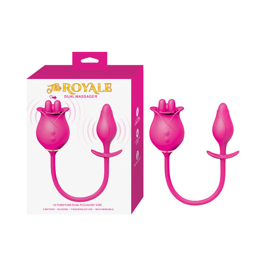 THE ROYALE DUAL MASSAGER PINK