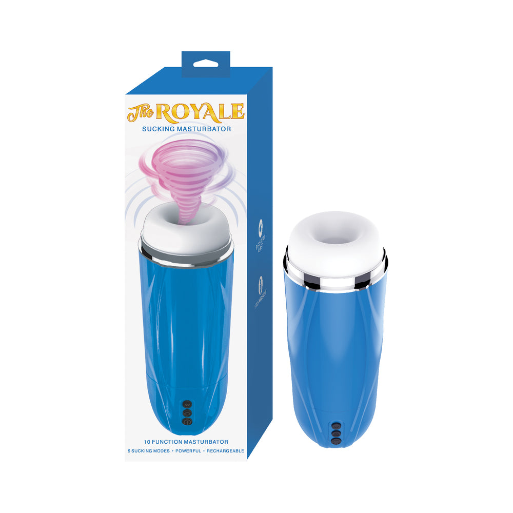 NASSTOYS - THE ROYALE SUCKING MASTURBATOR BLUE