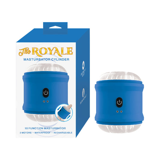 NASSTOYS - THE ROYALE MASTURBATOR CYLINDER BLUE