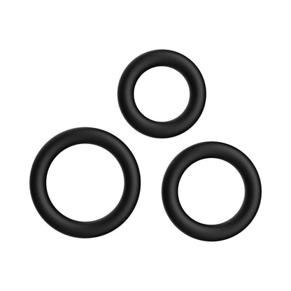 FORTO - F-39: TRIO COCKRING SET BLACK