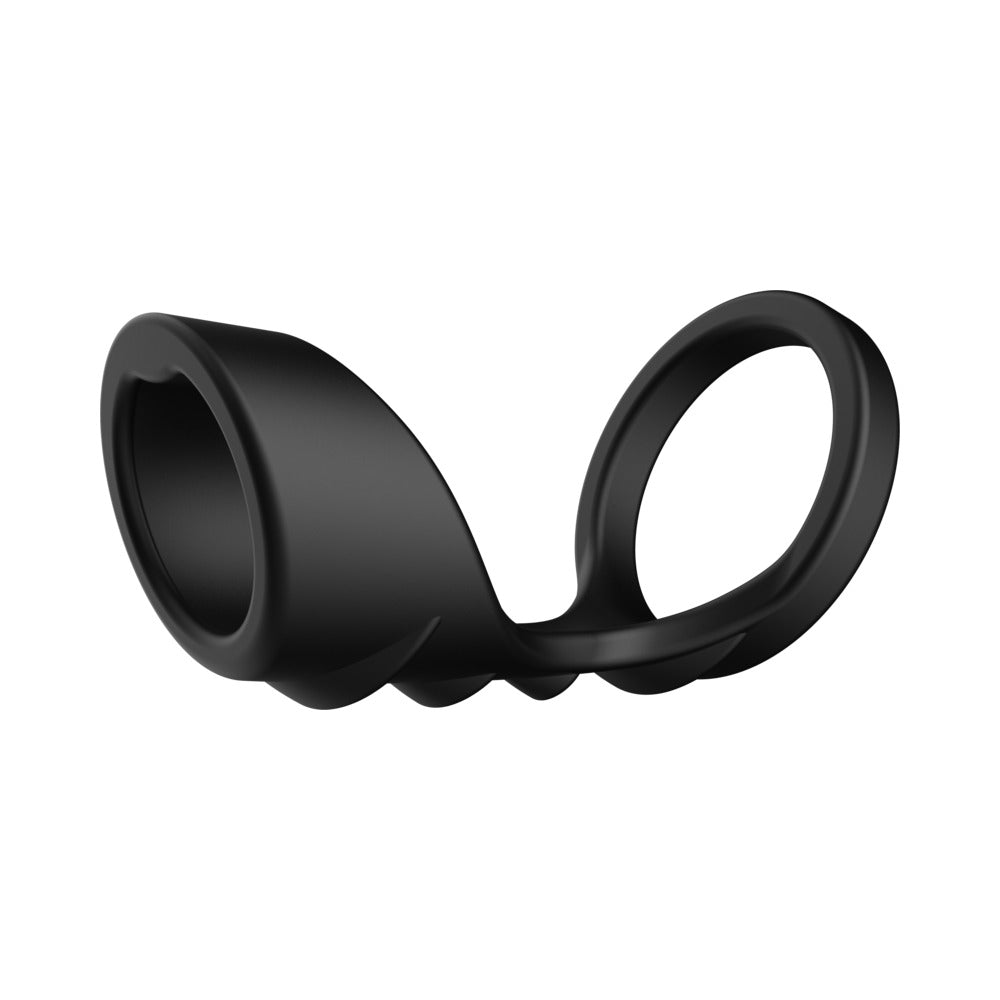FORTO - F-45: TEXTURED BRIDGE COCKSLING BLACK