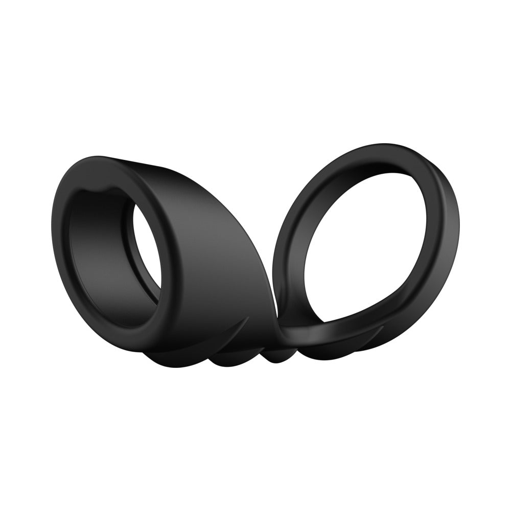 FORTO - F-45: TEXTURED BRIDGE COCKSLING BLACK