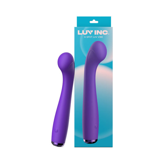 LUV INC GS17: G-SPOT LUV VIBE DARK PURPLE