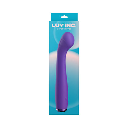 LUV INC GS17: G-SPOT LUV VIBE DARK PURPLE