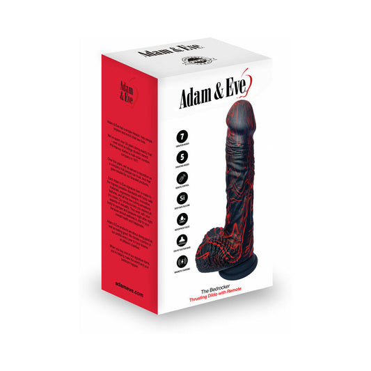 ADAM & EVE THE BEDROCKER THRUSTING DILDO