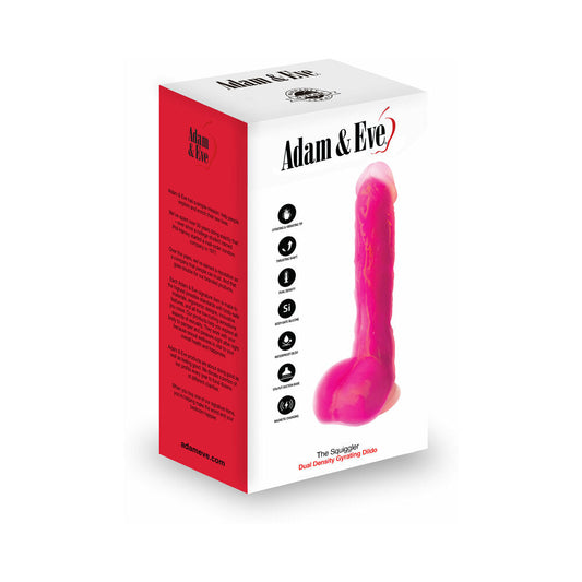 THE SQUIGGLER DUAL DENSITY GYRATING DILDO