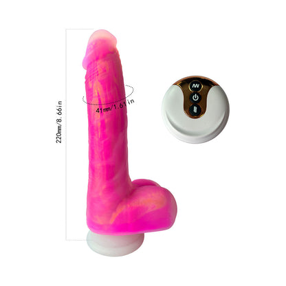 ADAM & EVE THE SQUIGGLER DUAL DENSITY GYRATING DILDO