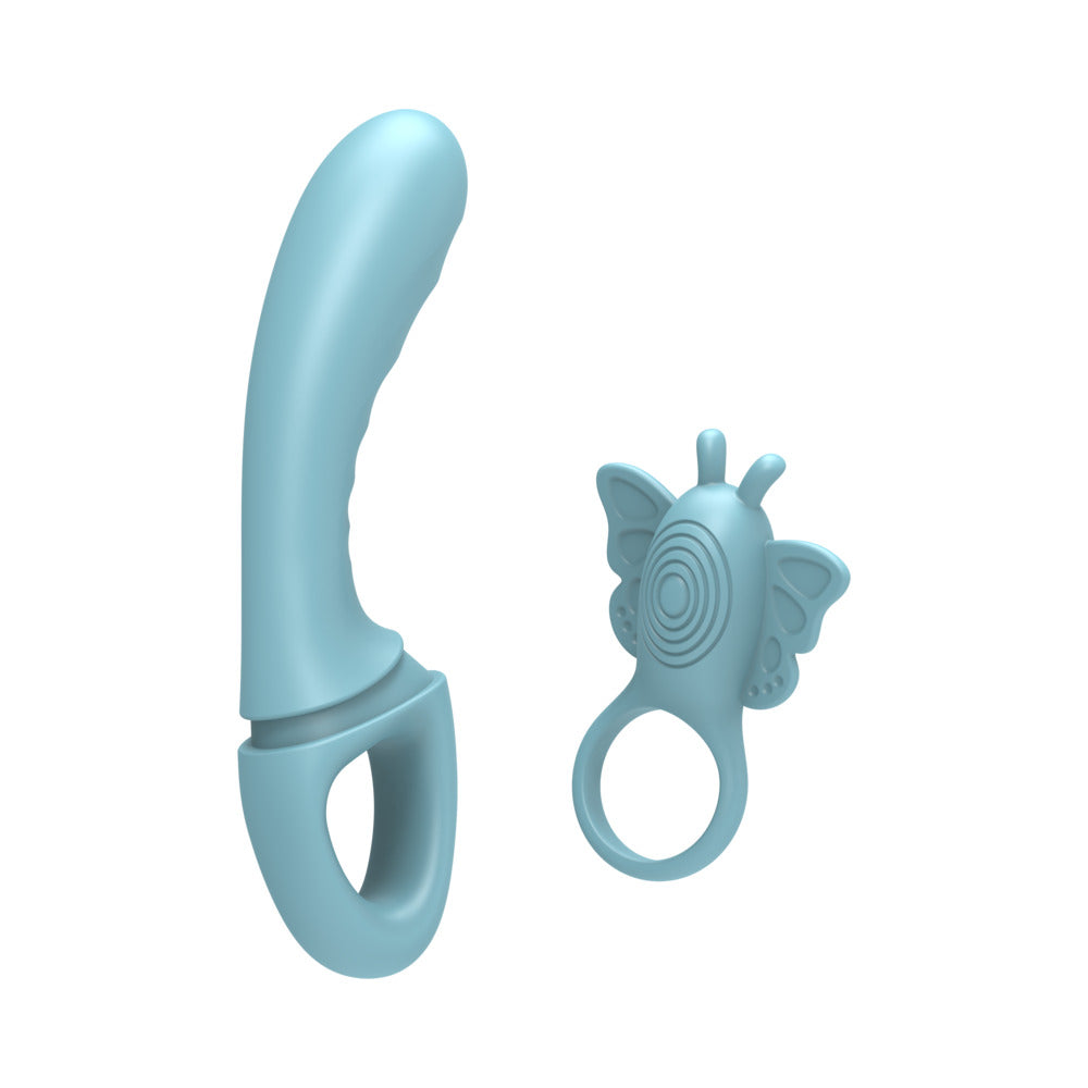 ADAM & EVE - COUPLES BUTTERFLY PLAY SET TWO MULTI-USE STIMULATORS