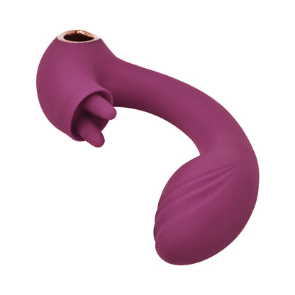 ADAM & EVE - ROSE GOLD CLIT TICKLER DUAL STIMULATING VIBRATOR
