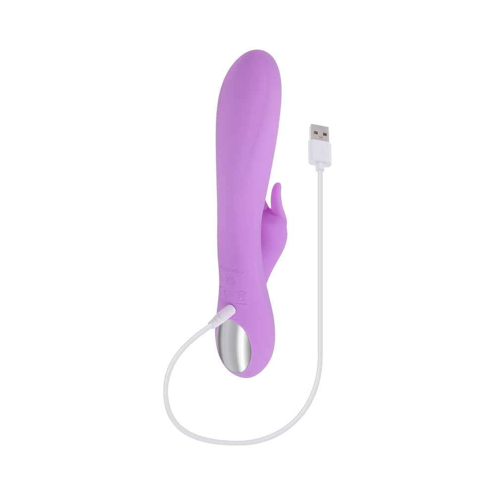 EVOLVED - BEAD THE WAY RECHARGEABLE DUAL STIMULATOR SILICONE PINK
