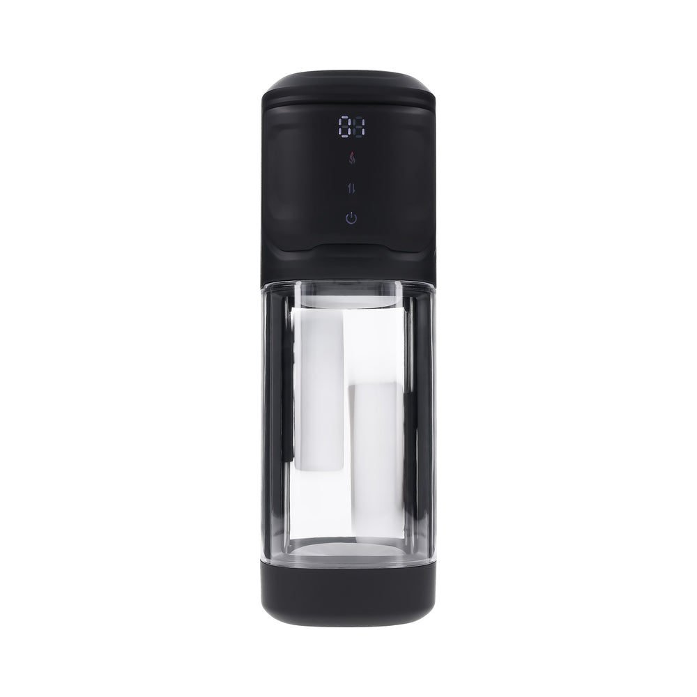 PLAYBOY SIDE PIECE RECHARGEABLE VIBRATING WARMING STROKER