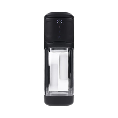 PLAYBOY - SIDE PIECE RECHARGEABLE VIBRATING WARMING STROKER