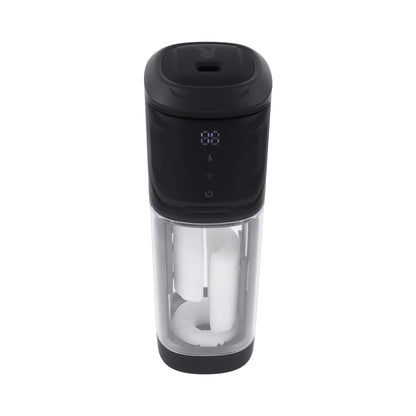 PLAYBOY - SIDE PIECE RECHARGEABLE VIBRATING WARMING STROKER