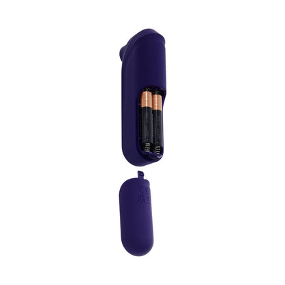 SELOPA SURE THING AAA BATTERY VIBRATING SUCTION SILICONE PURPLE