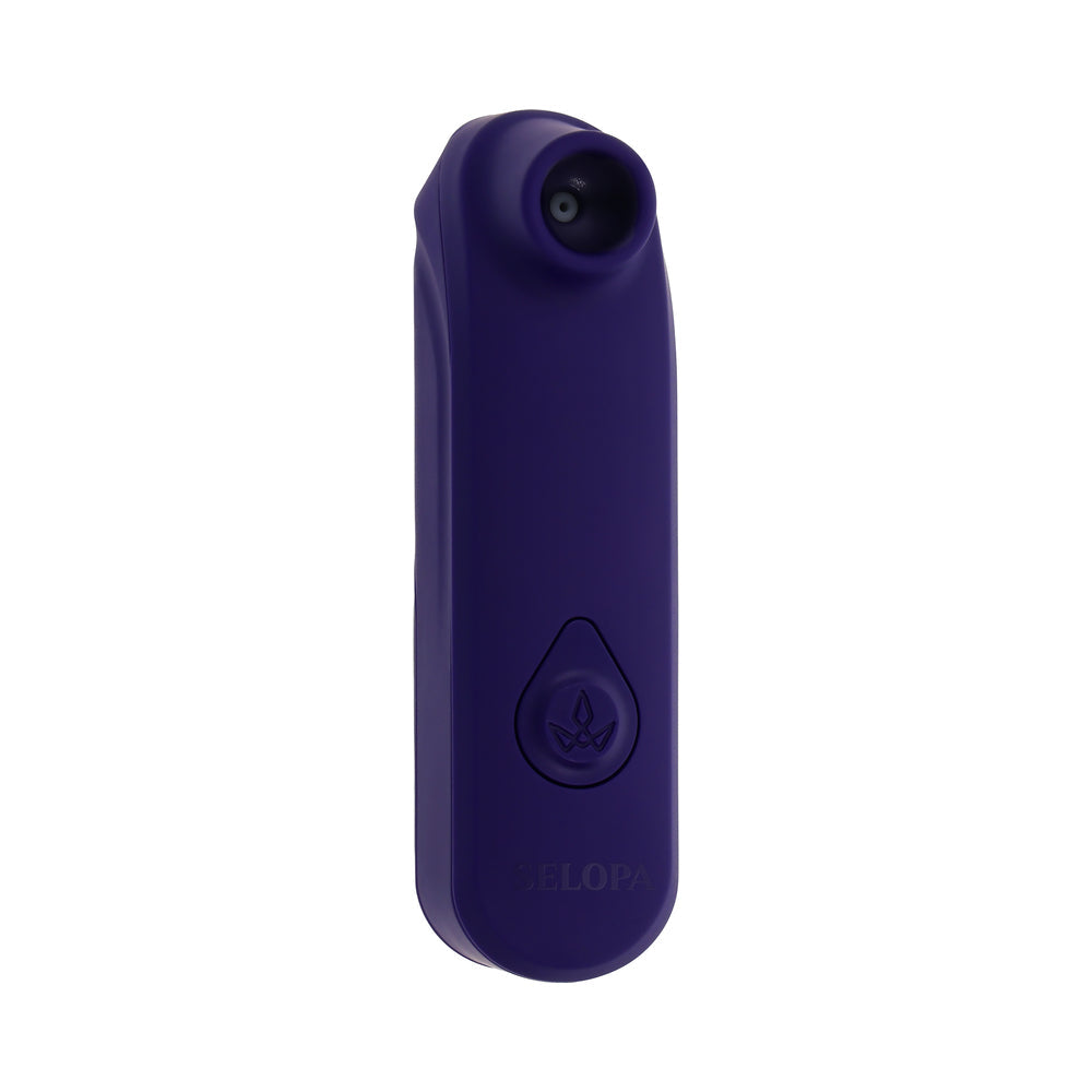 SELOPA SURE THING AAA BATTERY VIBRATING SUCTION SILICONE PURPLE