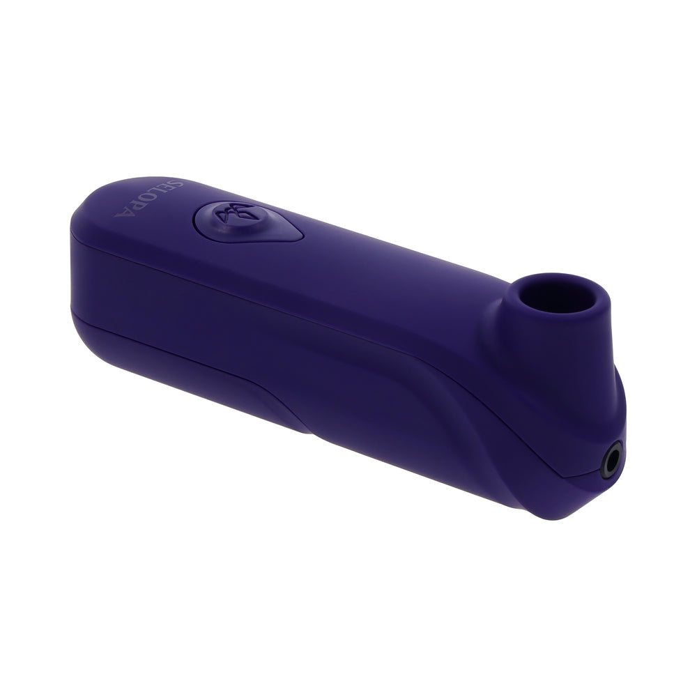 SURE THING AAA BATTERY VIBRATING SUCTION SILICONE PURPLE