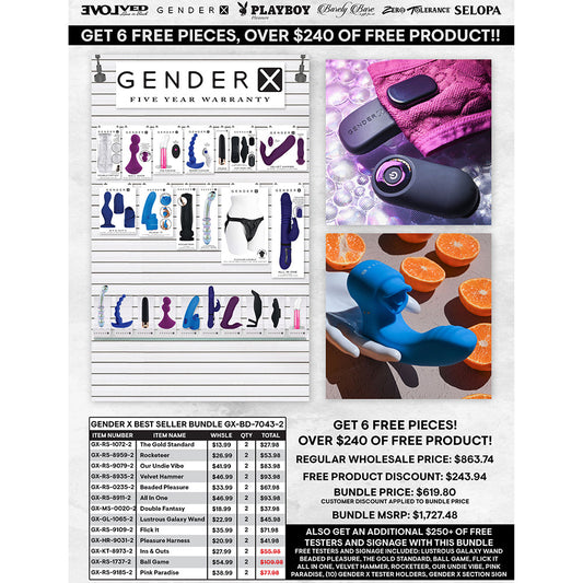 GENDER X - BEST SELLERS BUNDLE