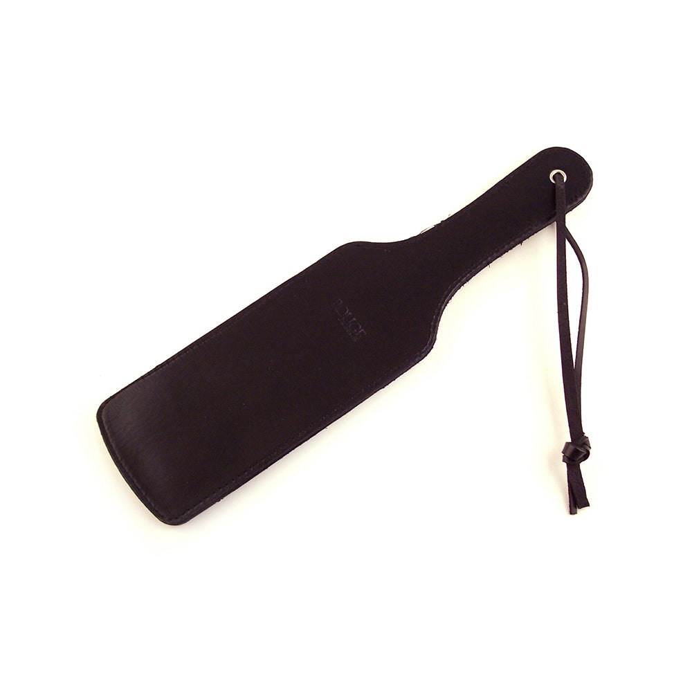 ROUGE GARMENTS - ROUGE LEATHER PADDLE WITH PADDED HEART BLACK/RED