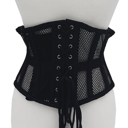 ROUGE MESH CORSET BLACK 3XL/4XL
