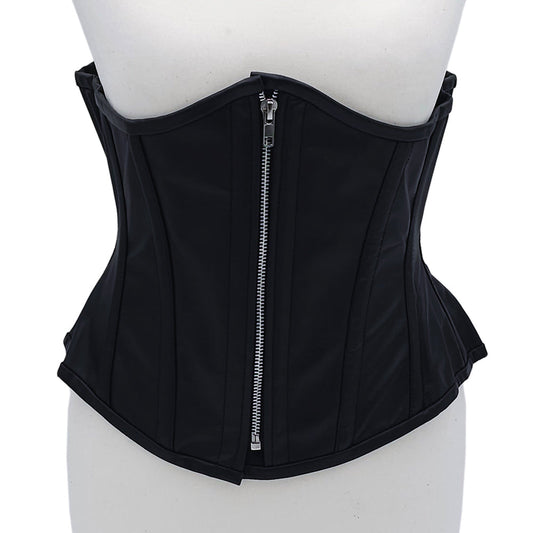 ROUGE LEATHER CORSET BLACK S/M