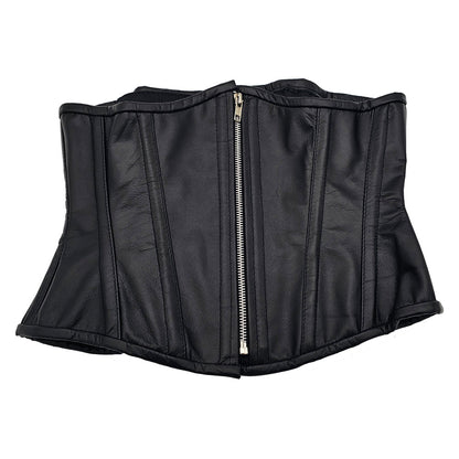 ROUGE LEATHER CORSET BLACK S/M