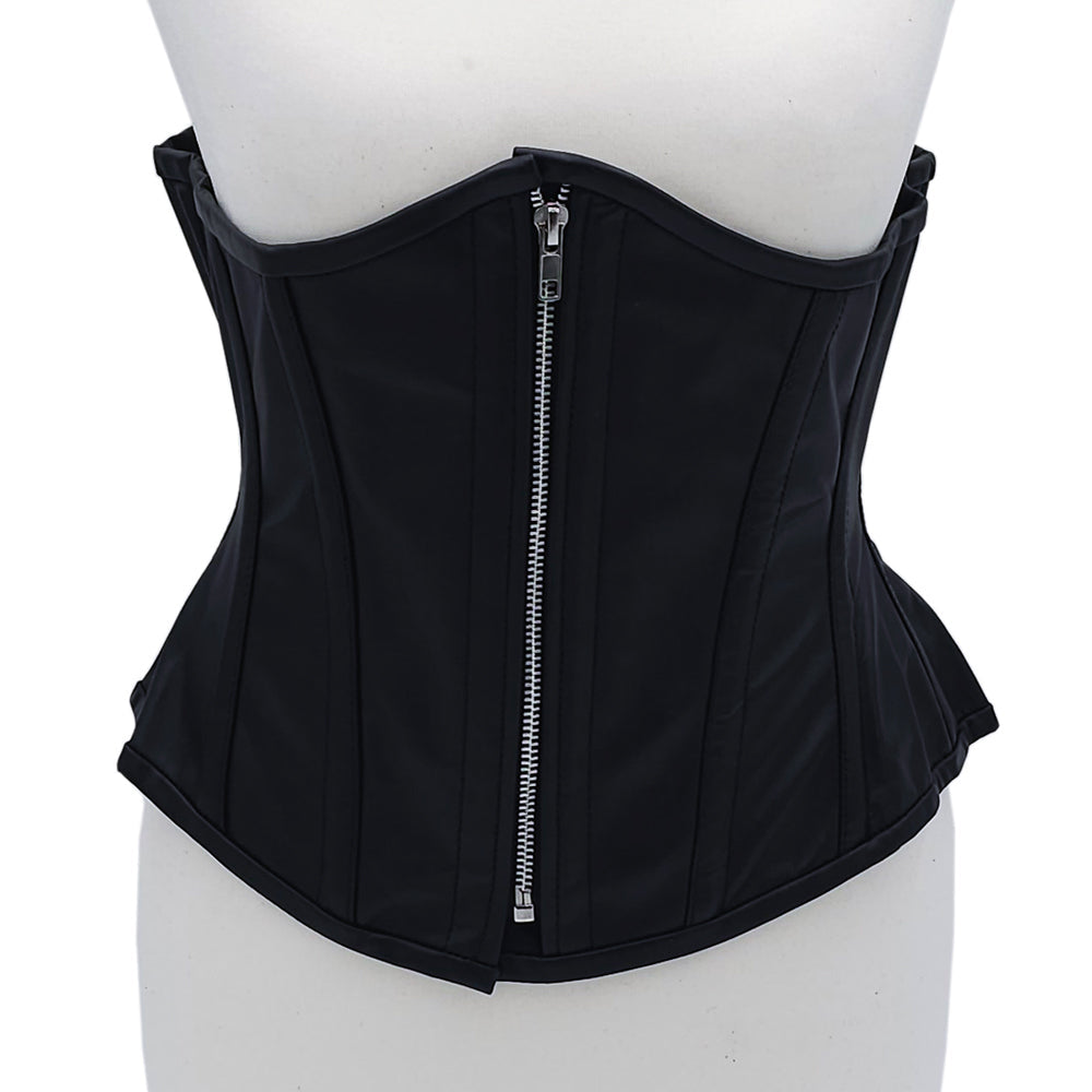 ROUGE GARMENTS - ROUGE LEATHER CORSET BLACK 3XL/4XL