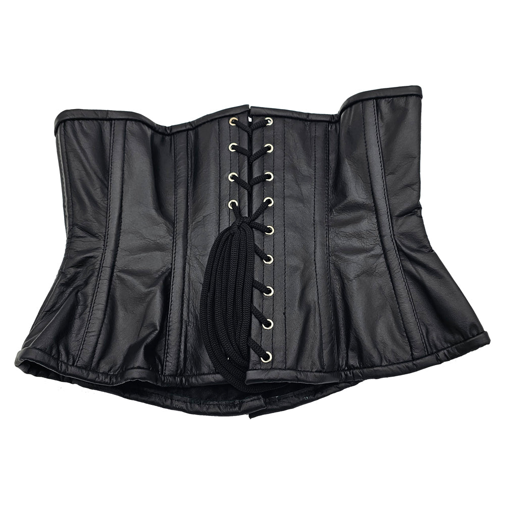ROUGE GARMENTS - ROUGE LEATHER CORSET BLACK 3XL/4XL