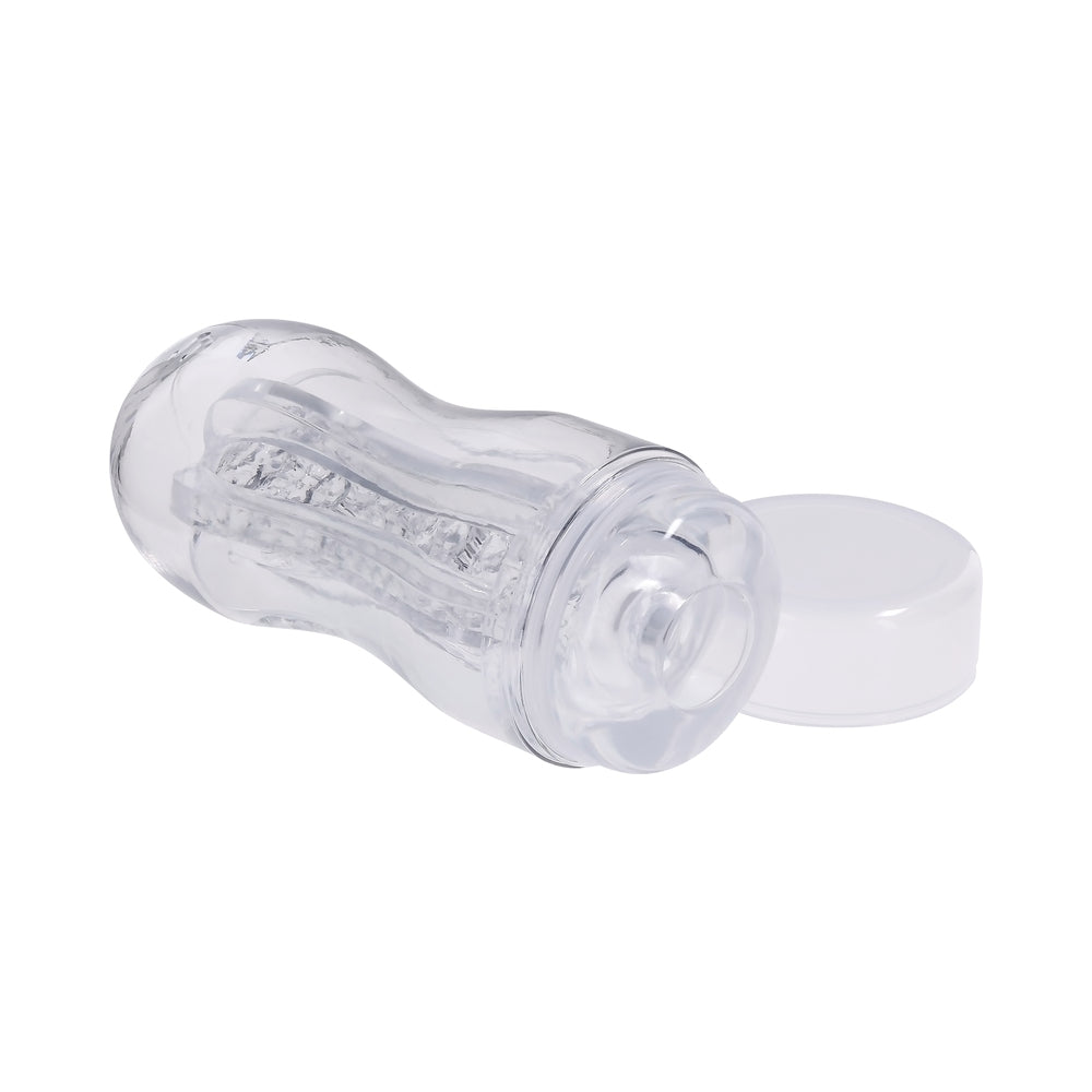 SELOPA STROKE OF LUCK STROKER MASTURBATOR TPE CLEAR
