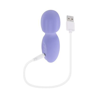 SELOPA LIL'' WAND RECHARGEABLE MINI WAND SILICONE PURPLE