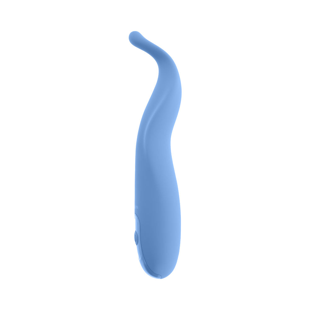 SELOPA - VIBRADOR RECARGABLE DE SILICONA AZUL TENDER TICKLER
