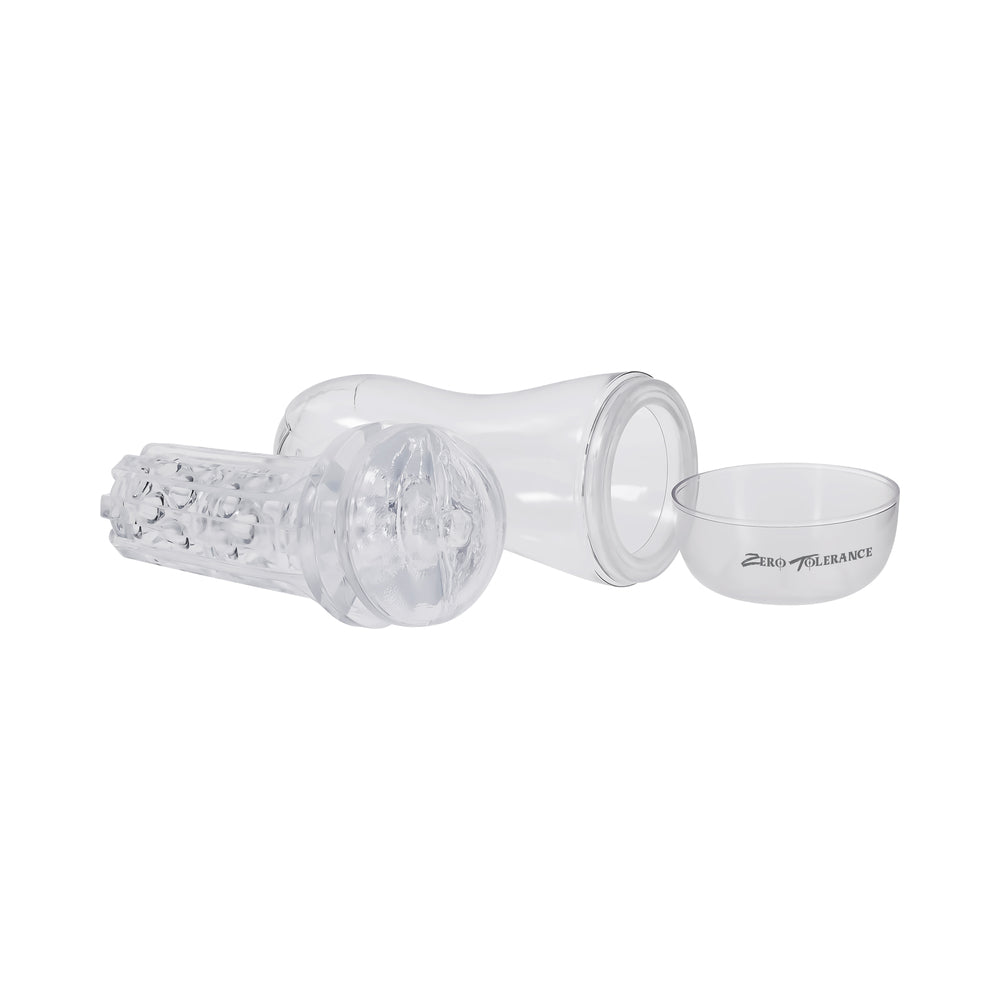 ZERO TOLERANCE - CASUAL ENCOUNTER STROKER MASTURBATOR TPE CLEAR