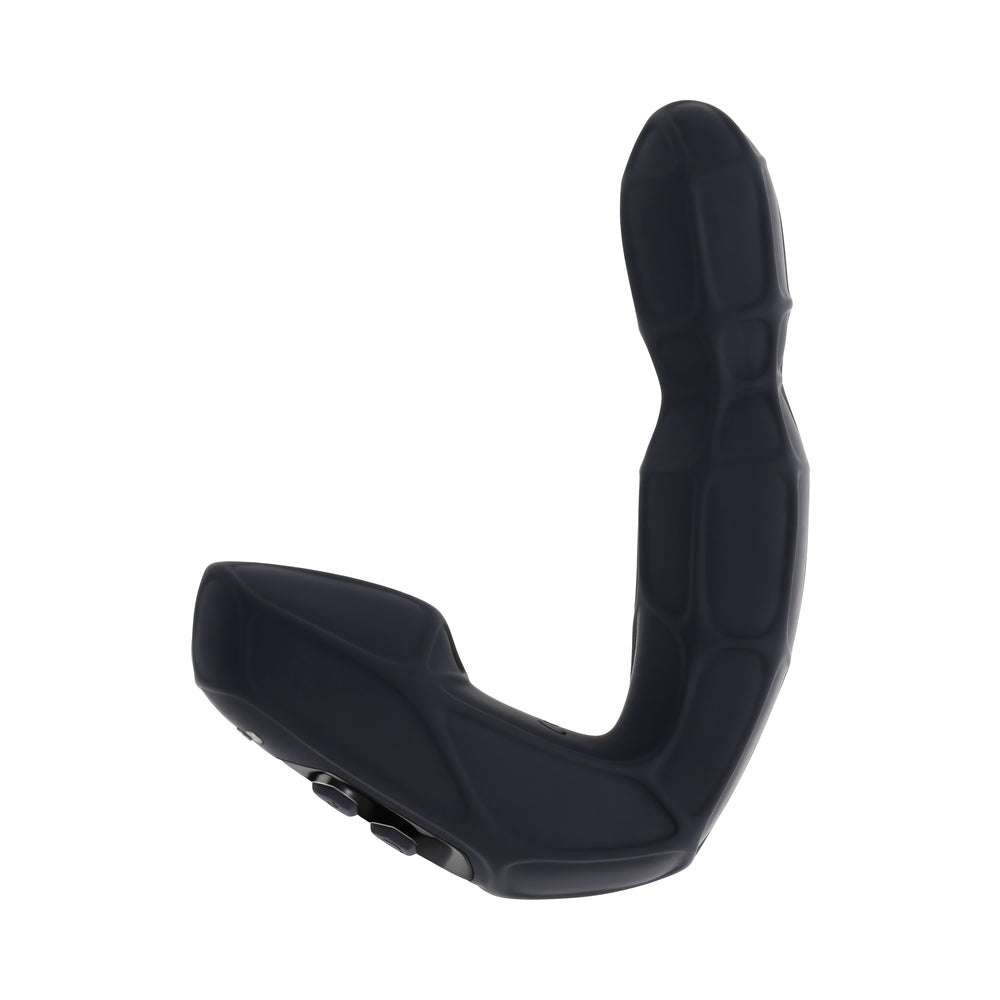 ZERO TOLERANCE MR PROSTATE TWIRLING PROSTATE VIBE WITH REMOTE SILICONE BLACK