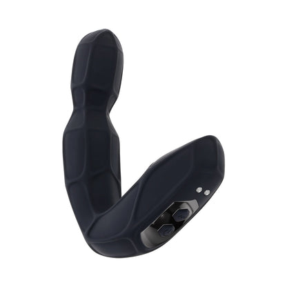 ZERO TOLERANCE - MR PROSTATE TWIRLING PROSTATE VIBE WITH REMOTE SILICONE BLACK