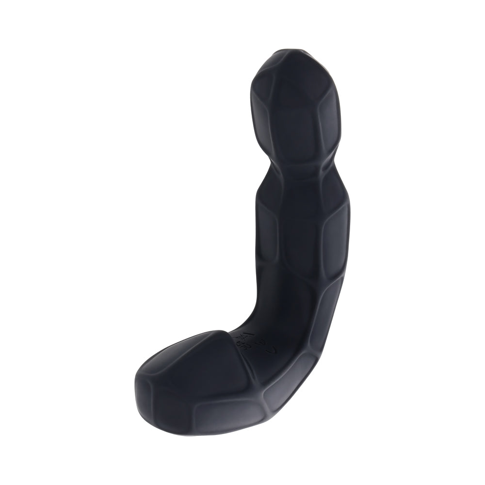 ZERO TOLERANCE - MR PROSTATE TWIRLING PROSTATE VIBE WITH REMOTE SILICONE BLACK