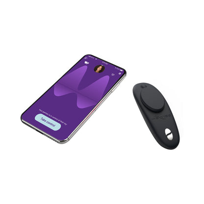 WE-VIBE - MOXIE+ WEARABLE CLITORAL VIBRATOR SATIN BLACK
