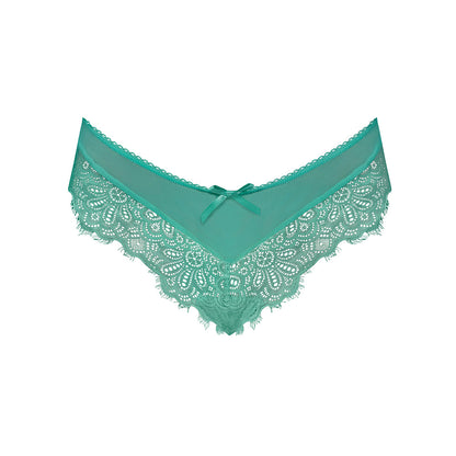 MAGIC SILK CARIBBEAN CRUSH LOW RISE CHEEKY PANTY AQUA GLOW L/XL