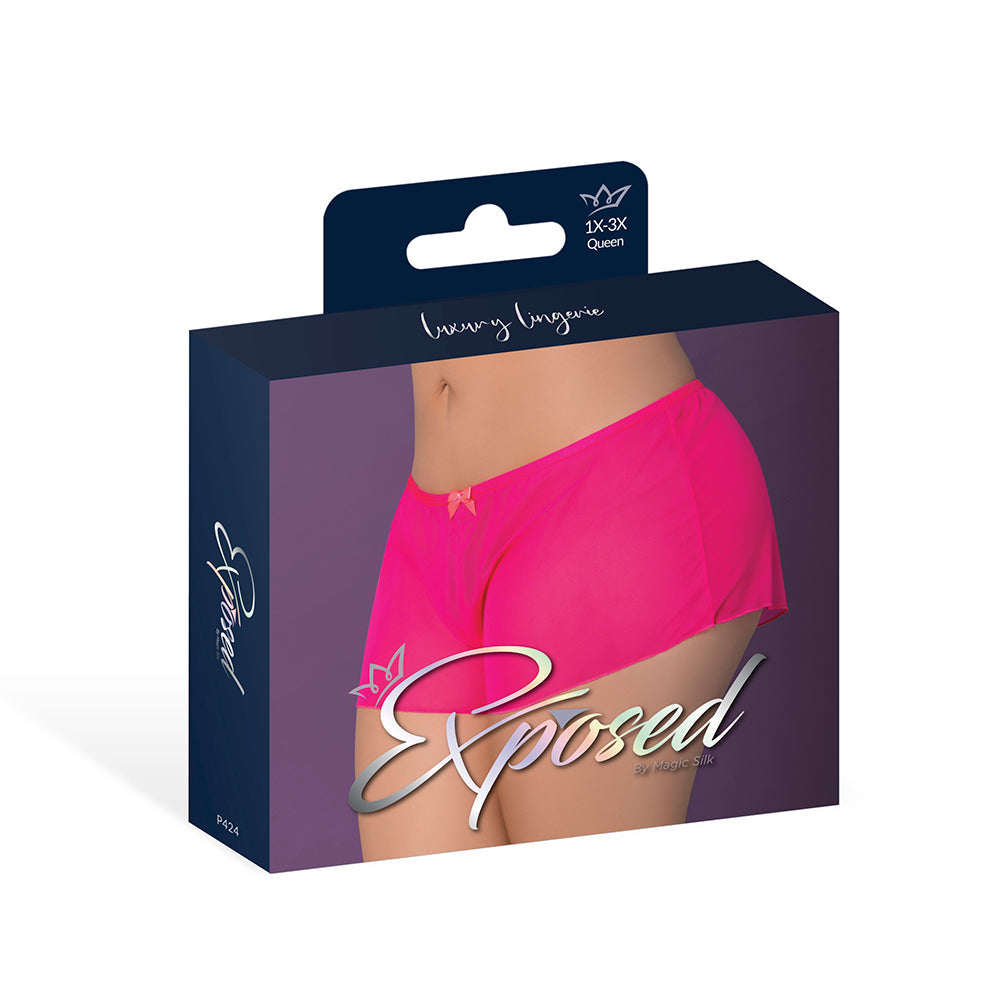 MAGIC SILK - KINK FLOWY BOY SHORT GLOW