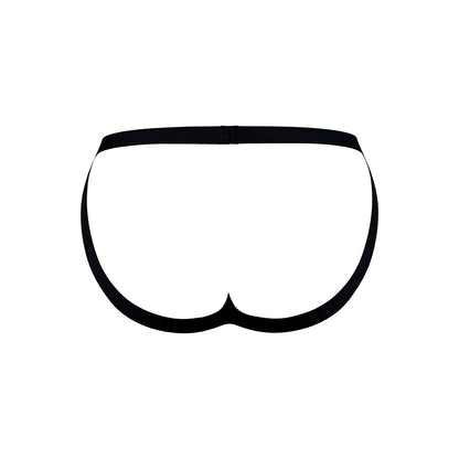 MALE POWER HOT MESH JOCK BLACK/RED L/XL