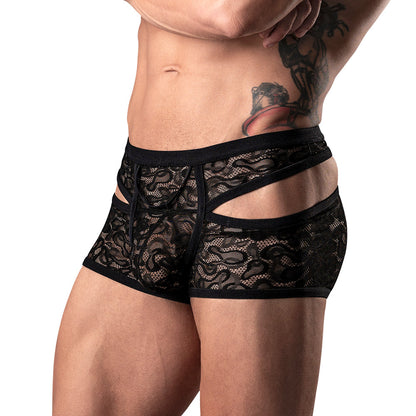 MALE POWER LUCIFER CUTOUT SHORT BLACK M